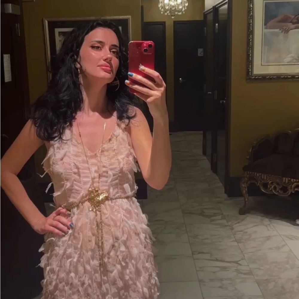Nicholas Soft Confetti Light Pink Dress